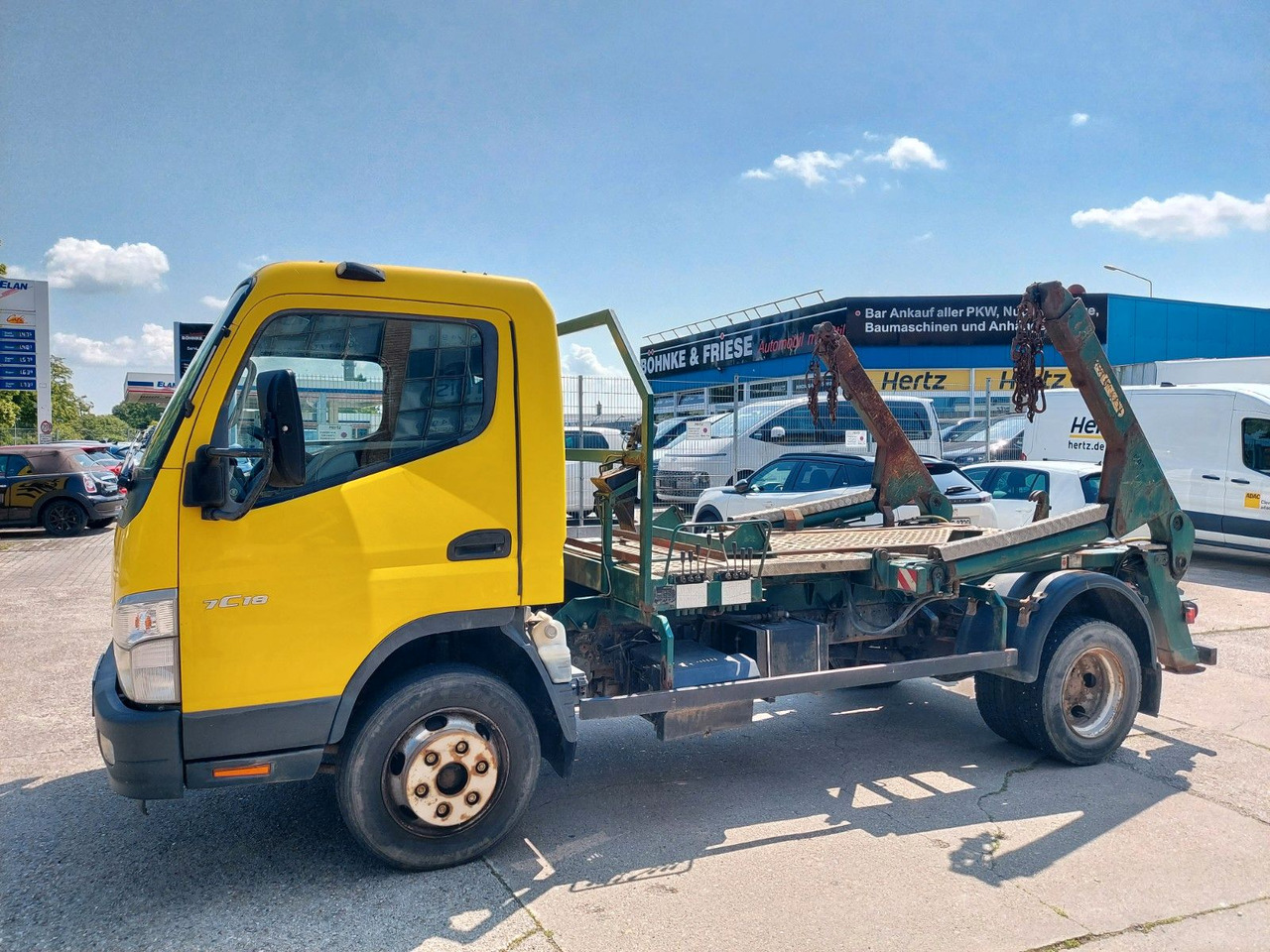 Kamioncine vetëshkarkuese Mitsubishi Canter 7C18 Absetzer Kipper Meier Ratio 4500kg: foto 6