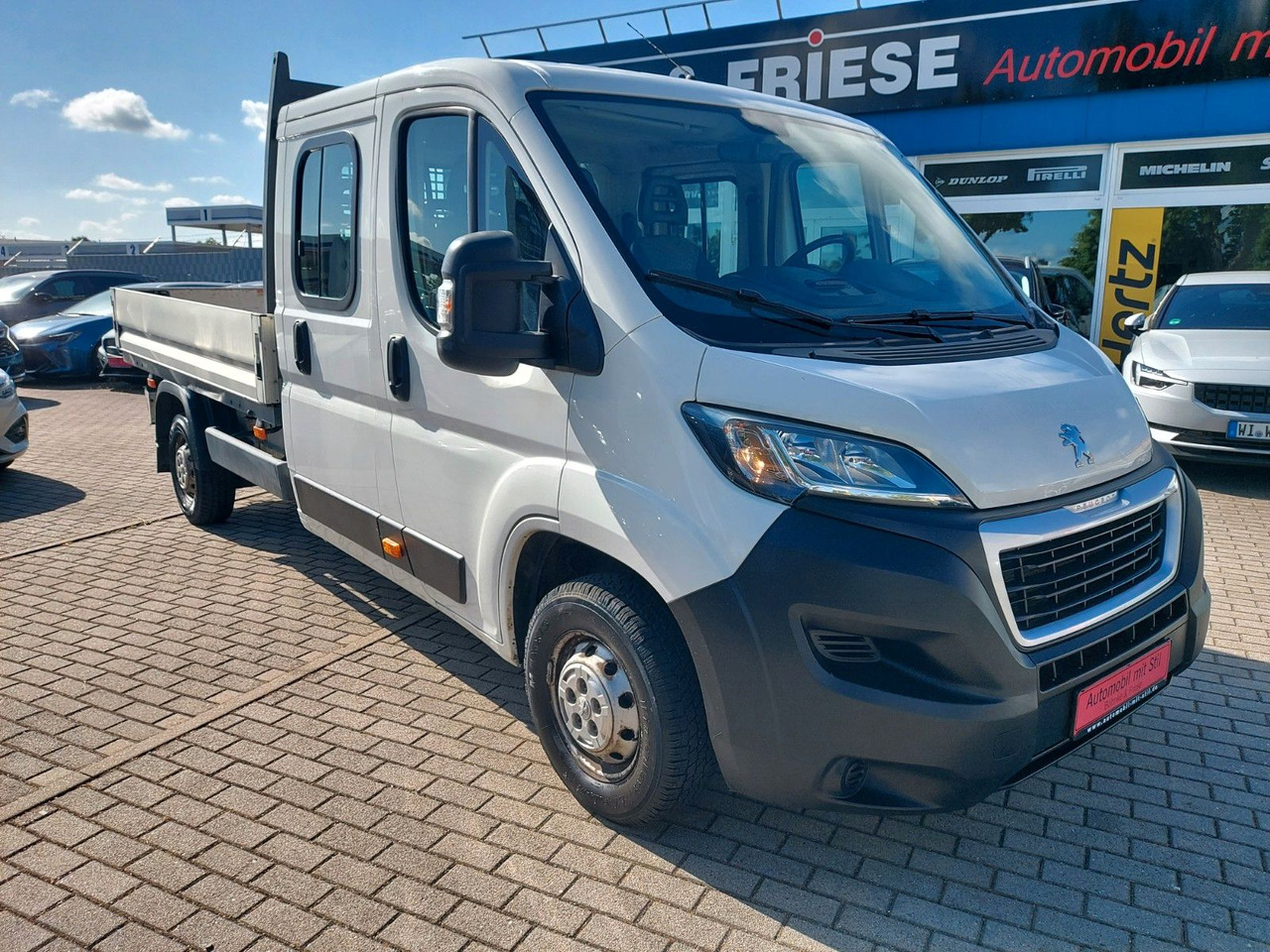 Peugeot Boxer Pritsche Doka. 335 L3 BlueHDi 130 Klima - Kamioncine me karroceri, Kamioncine dopio kabinë: foto 1 Peugeot Boxer Pritsche Doka. 335 L3 BlueHDi 130 Klima - Kamioncine me karroceri, Kamioncine dopio kabinë: foto 1