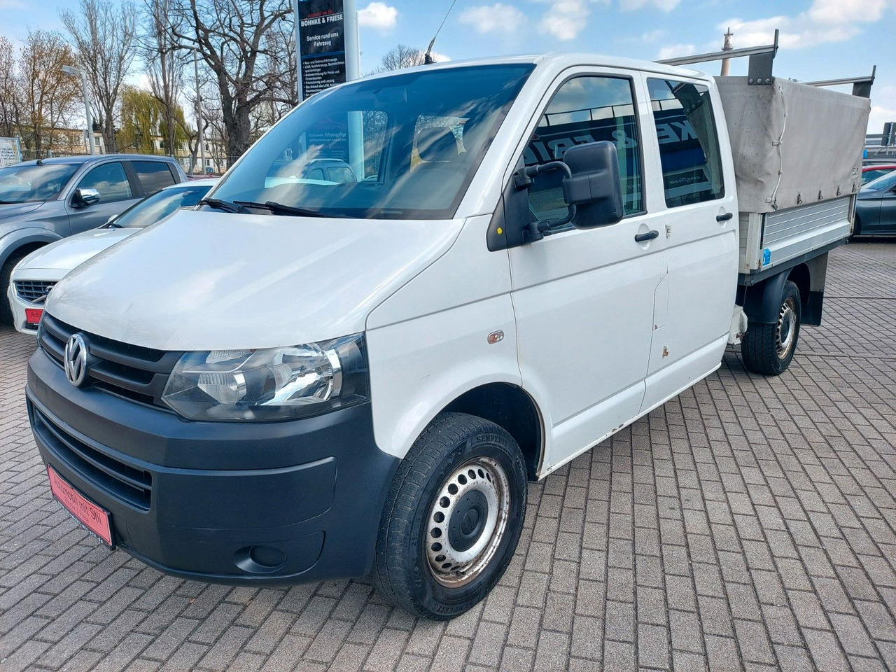 Volkswagen T5 Transporter Pritsche DOKA 4MOTION 4x4 Klima - Kamioncine me tendë, Kamioncine dopio kabinë: foto 1 Volkswagen T5 Transporter Pritsche DOKA 4MOTION 4x4 Klima - Kamioncine me tendë, Kamioncine dopio kabinë: foto 1