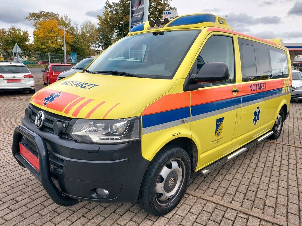 Minibus, Furgon pasagjerësh Volkswagen T5 Transporter lang DSG 4Motion Xenon RTW NEF: foto 7