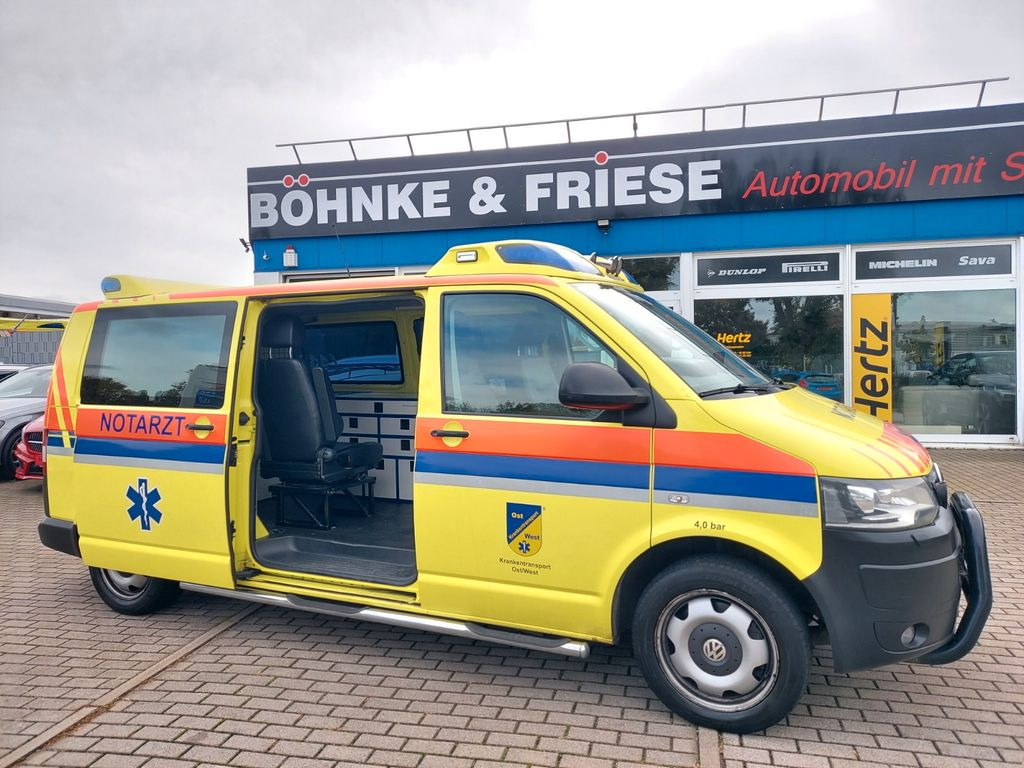 Minibus, Furgon pasagjerësh Volkswagen T5 Transporter lang DSG 4Motion Xenon RTW NEF: foto 11