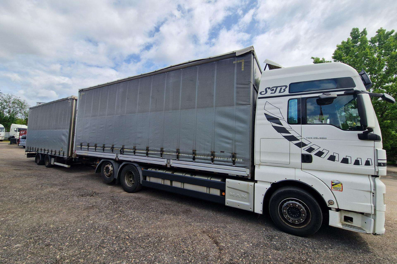MAN TGX 480 - Kamion me tendë: foto 1 MAN TGX 480 - Kamion me tendë: foto 1