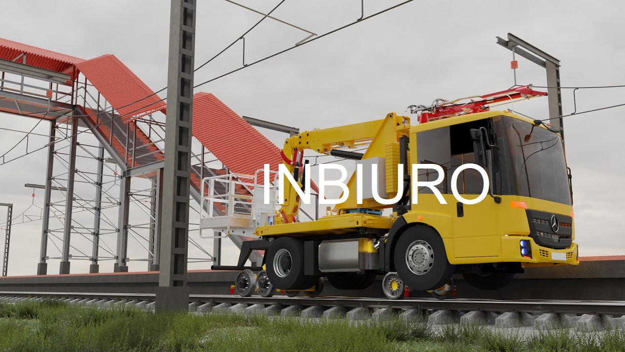 Inbiuro Mercedes RRV MEWP - Platformë ajrore e montuar në kamion: foto 1 Inbiuro Mercedes RRV MEWP - Platformë ajrore e montuar në kamion: foto 1