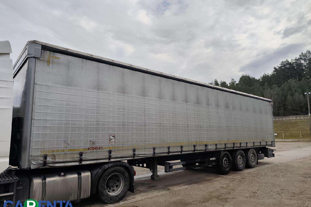 Kögel SN 24 - Gjysmë rimorkio me tendë: foto 4 Kögel SN 24 - Gjysmë rimorkio me tendë: foto 4