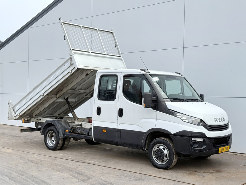 Kamioncine vetëshkarkuese, Kamioncine dopio kabinë Iveco Daily 35C14 2.3 Dubbele Cabine Dubbellucht 7 Stoelen Airco Cruise Control Trekhaak 3.5t Tipper Benne Kipper: foto 6