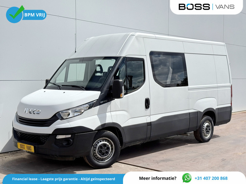 Iveco Daily 35S14 2.3 L2H2 Dubbele Cabine 7 Stoelen Airco Cruise Control Trekhaak 3.5t Lucht geveerde stoel - Furgon, Kamioncine dopio kabinë: foto 1 Iveco Daily 35S14 2.3 L2H2 Dubbele Cabine 7 Stoelen Airco Cruise Control Trekhaak 3.5t Lucht geveerde stoel - Furgon, Kamioncine dopio kabinë: foto 1