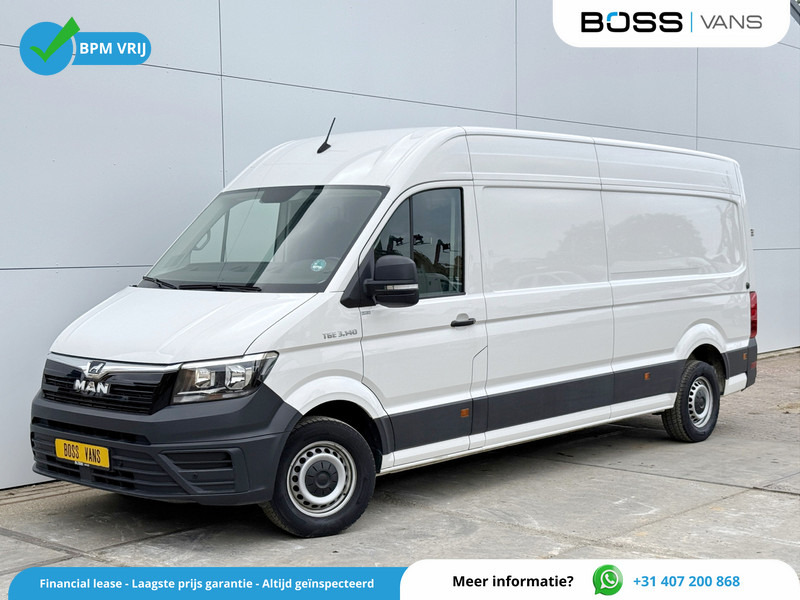 MAN TGE 3.140 2.0 TDI L4H3 Airco Cruise Control Carplay Trekhaak Camera Standkachel Parkeersensoren voor achter - Furgon: foto 1 MAN TGE 3.140 2.0 TDI L4H3 Airco Cruise Control Carplay Trekhaak Camera Standkachel Parkeersensoren voor achter - Furgon: foto 1