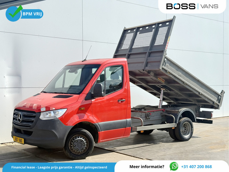 Mercedes-Benz Sprinter 514 2.2 CDI Kipper Dubbellucht 3.5t Trekhaak Climate Control Cruise Control Benne Tipper - Kamioncine vetëshkarkuese: foto 1 Mercedes-Benz Sprinter 514 2.2 CDI Kipper Dubbellucht 3.5t Trekhaak Climate Control Cruise Control Benne Tipper - Kamioncine vetëshkarkuese: foto 1