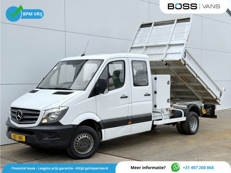 Mercedes-Benz Sprinter 514 2.2 CDI Kipper Dubbellucht Dubbele Cabine Climate Control Cruise Control Trekhaak 3.5t Tipper Benne DOKA - Kamioncine vetëshkarkuese, Kamioncine dopio kabinë: foto 1 Mercedes-Benz Sprinter 514 2.2 CDI Kipper Dubbellucht Dubbele Cabine Climate Control Cruise Control Trekhaak 3.5t Tipper Benne DOKA - Kamioncine vetëshkarkuese, Kamioncine dopio kabinë: foto 1