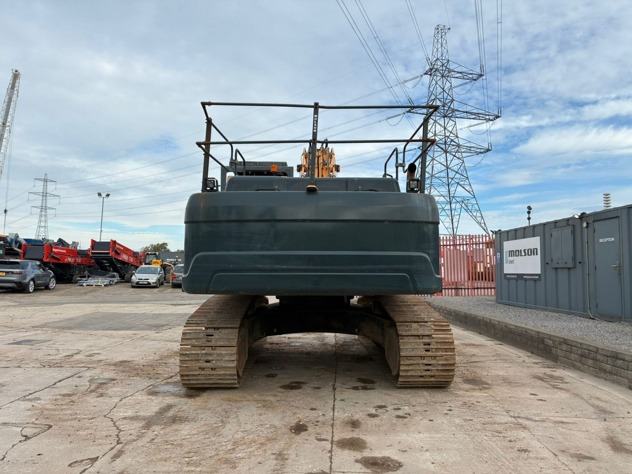 Hyundai HX380 - Ekskavator me zinxhirë: foto 4 Hyundai HX380 - Ekskavator me zinxhirë: foto 4