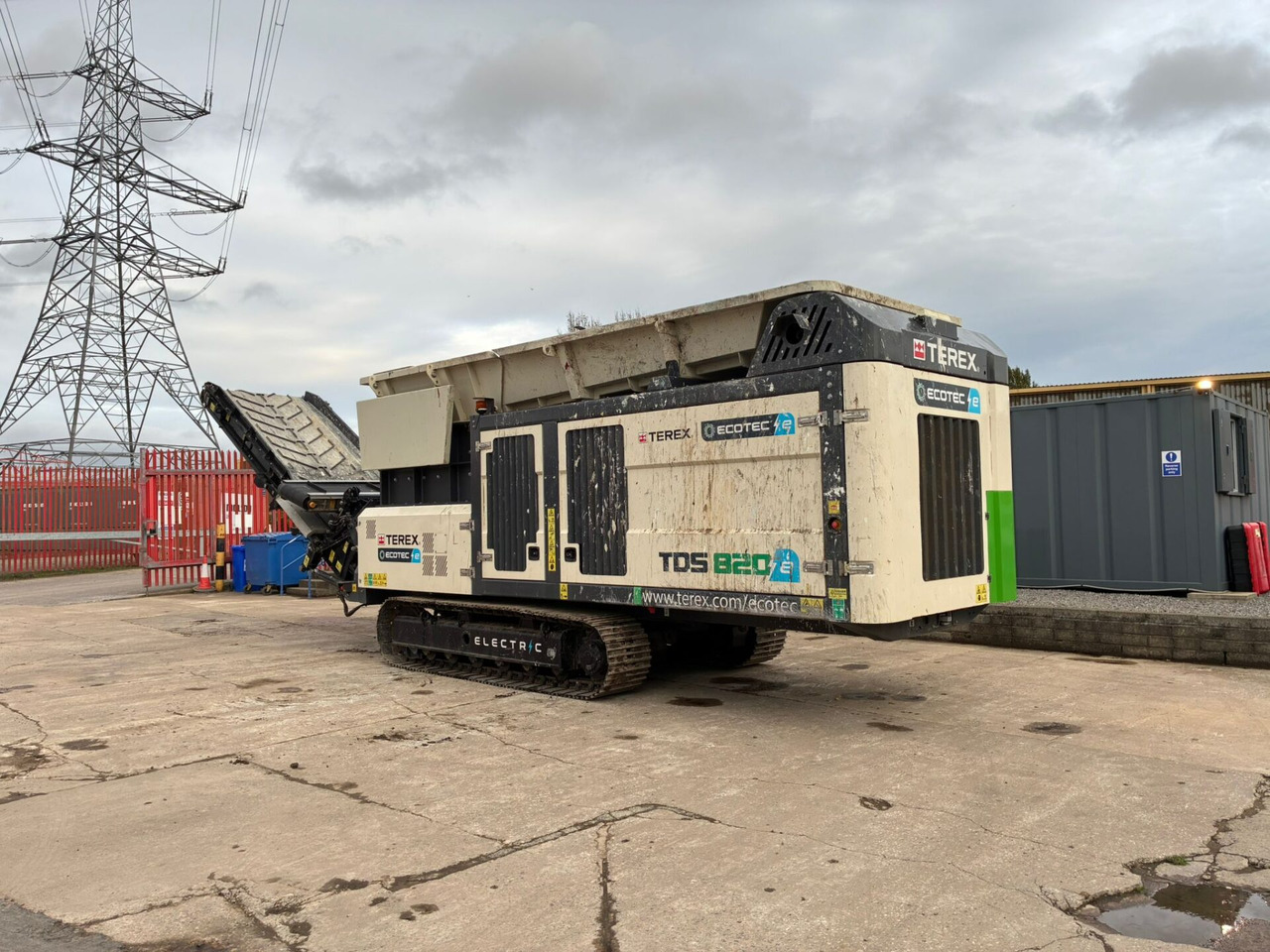 Terex Ecotec TDS820E - Grirëse industriale: foto 3 Terex Ecotec TDS820E - Grirëse industriale: foto 3