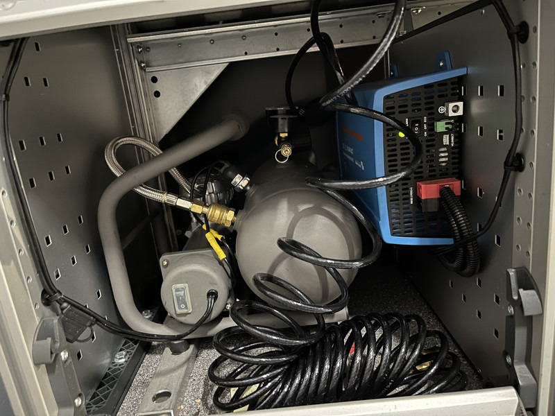 Furgon Mercedes-Benz Sprinter 311 CDI L2H2 RWD / Euro 6 / Servicebus / Bott inrichting / 220V / Airco / Oprijplaat / Compressor / CarPlay / Camera: foto 14