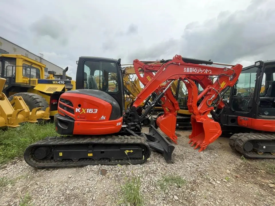 Kubota KX163-5 - Miniekskavator: foto 1 Kubota KX163-5 - Miniekskavator: foto 1