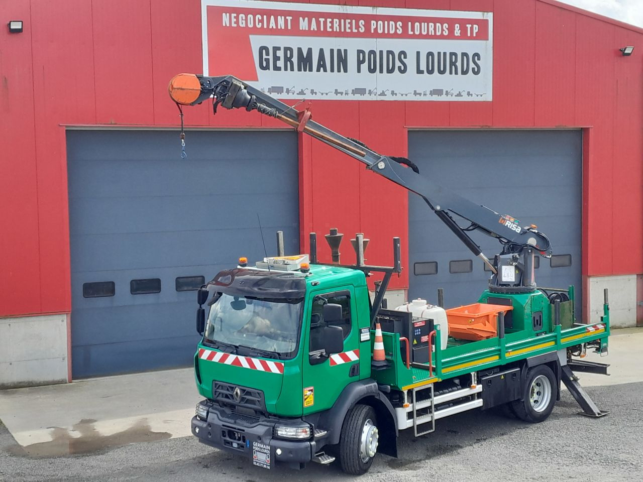 Renault DWIDE 250.13 DXI 8 4x2 Others Truck - Kamioni, Kamion me vinç: foto 1 Renault DWIDE 250.13 DXI 8 4x2 Others Truck - Kamioni, Kamion me vinç: foto 1