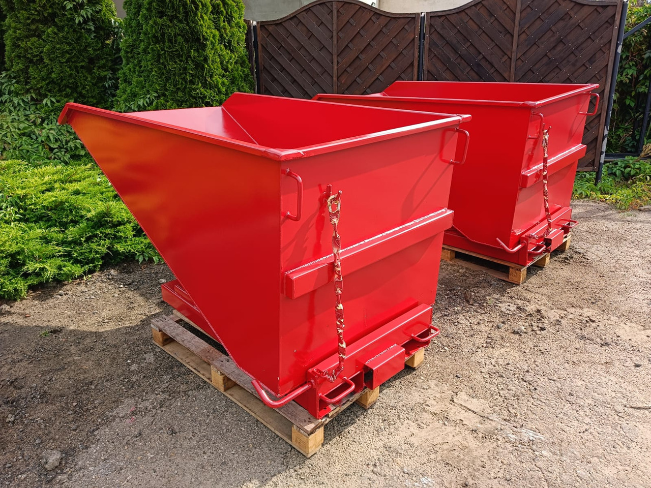 Metal-K Pojemnik samowyładowczy/kippercontainer TK1100 - Kontejner vetëshkarkues: foto 2 Metal-K Pojemnik samowyładowczy/kippercontainer TK1100 - Kontejner vetëshkarkues: foto 2