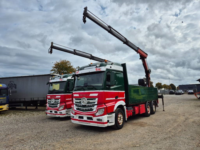 Mercedes-Benz Actros 2551/6x2 // Palfinger 16002 B // 2 x trucks - Kamion me vinç: foto 4 Mercedes-Benz Actros 2551/6x2 // Palfinger 16002 B // 2 x trucks - Kamion me vinç: foto 4