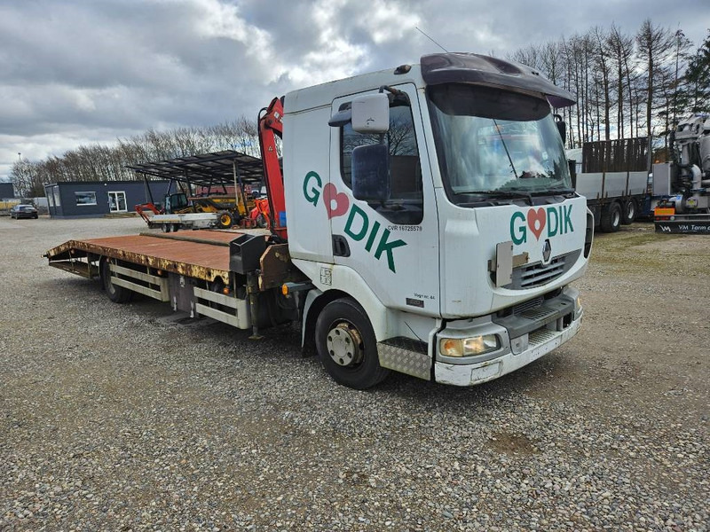 Renault Midlum 220 Machine/auto Transport and crane(2 stk) - Autotransportues, Kamion me vinç: foto 5 Renault Midlum 220 Machine/auto Transport and crane(2 stk) - Autotransportues, Kamion me vinç: foto 5