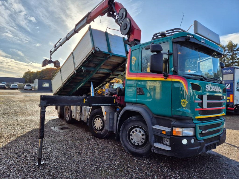 Scania G 490 8x2/6 // HMF 2620 K-5 // Pendellad - Kamion me vinç: foto 4 Scania G 490 8x2/6 // HMF 2620 K-5 // Pendellad - Kamion me vinç: foto 4