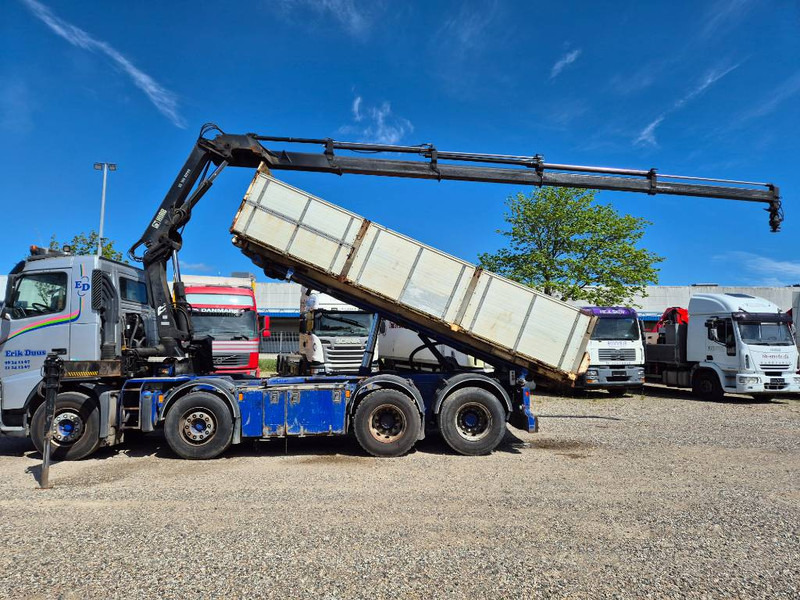 Volvo FH 460 8x2/4 //Hiab 166 E-4// 3 way tip - Kamion me vinç: foto 1 Volvo FH 460 8x2/4 //Hiab 166 E-4// 3 way tip - Kamion me vinç: foto 1