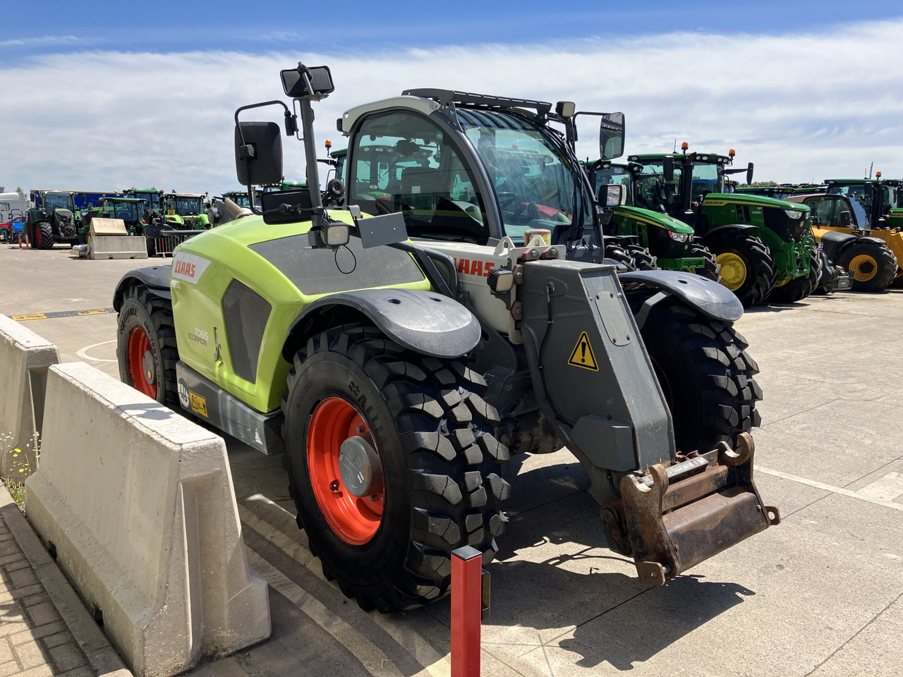 Ekskavator teleskopik Claas 7055: foto 8