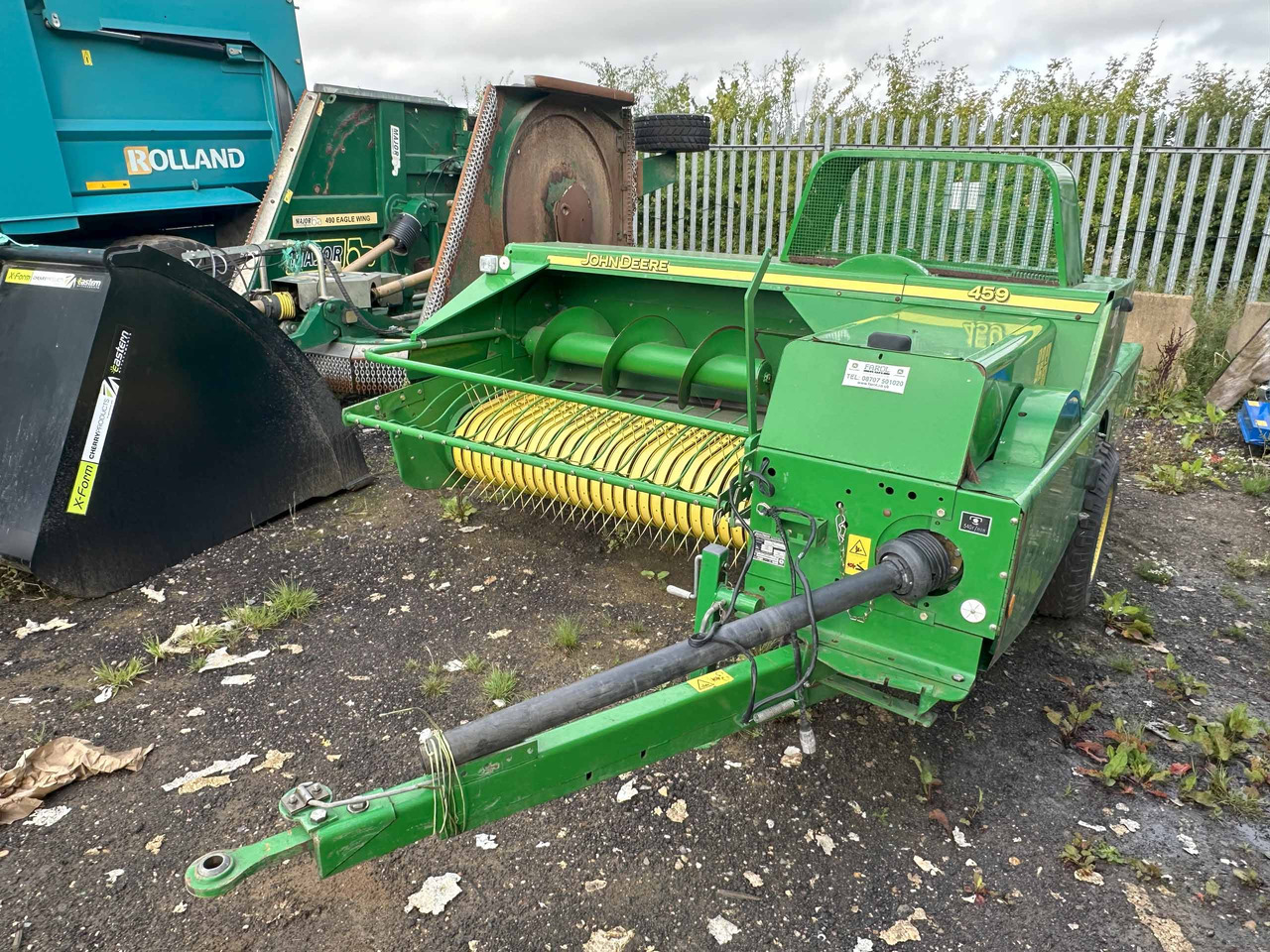 John Deere 459 baler - Dengmbledhëse katrore: foto 4 John Deere 459 baler - Dengmbledhëse katrore: foto 4