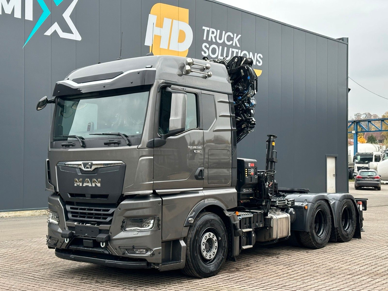MAN TGX 26.580 6x4 Kran Hiab 302-6 + Jib-4 - Gjysmë-kamion: foto 2 MAN TGX 26.580 6x4 Kran Hiab 302-6 + Jib-4 - Gjysmë-kamion: foto 2