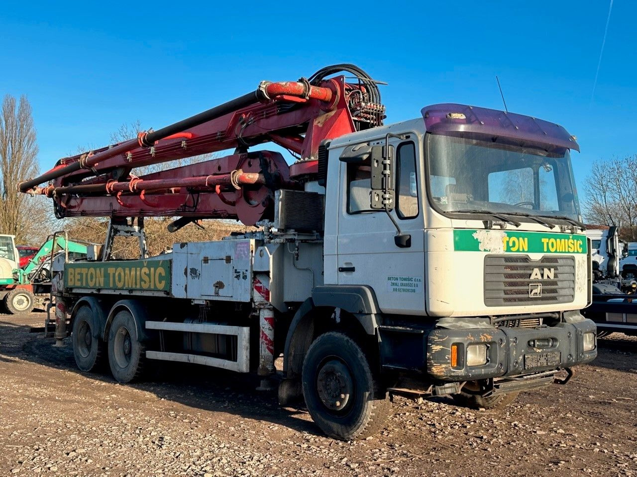 MAN FE 310 6X4 Cifa 36m Betonpumpe - Pompë betoni: foto 1 MAN FE 310 6X4 Cifa 36m Betonpumpe - Pompë betoni: foto 1
