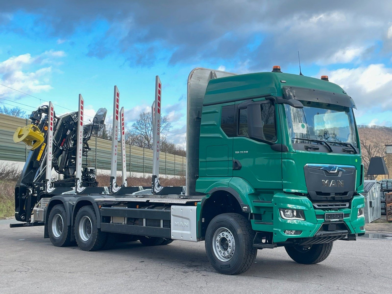 MAN TGS 33.510 6X4 BL Euro6e LogLift 165Z - Kamion për transport druri, Kamion me vinç: foto 1 MAN TGS 33.510 6X4 BL Euro6e LogLift 165Z - Kamion për transport druri, Kamion me vinç: foto 1