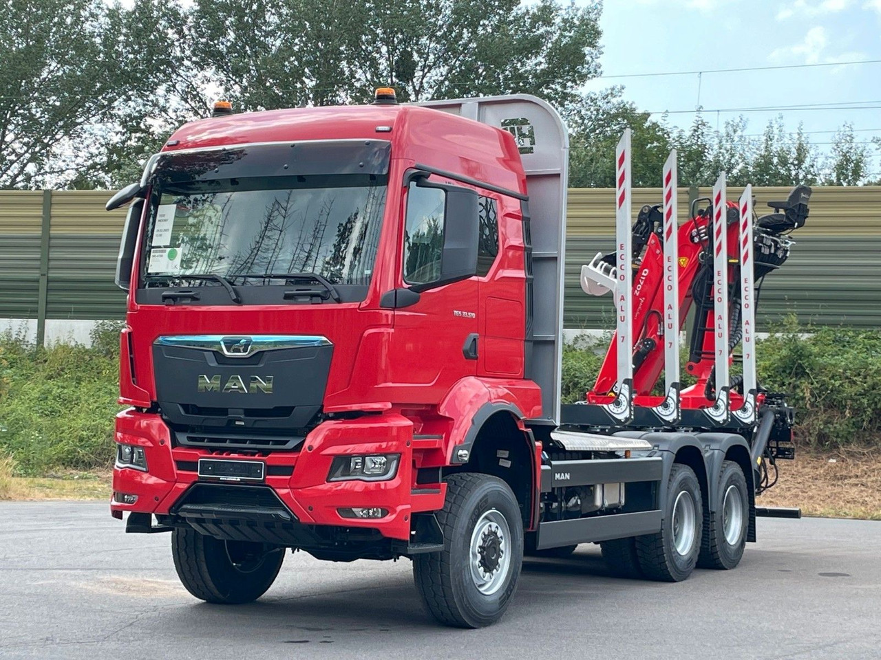 MAN TGS 33.520 6X6 Euro6e Radstand 3900mm EPSILON - Kamion për transport druri, Kamion me vinç: foto 2 MAN TGS 33.520 6X6 Euro6e Radstand 3900mm EPSILON - Kamion për transport druri, Kamion me vinç: foto 2