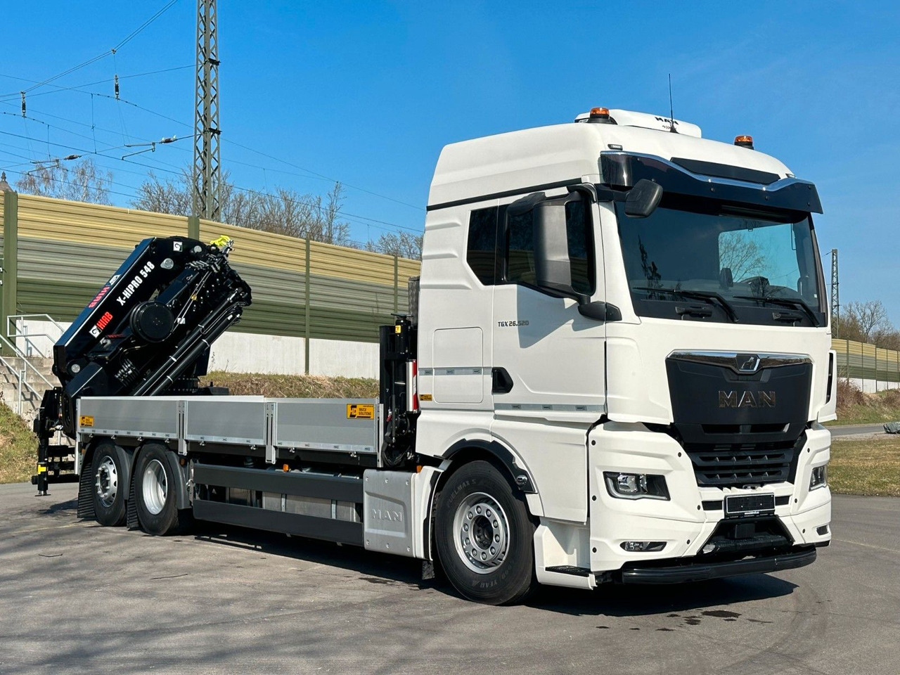 Kamion me vinç MAN TGX 26.520 TG3 Retarder / 6X2 Hiab 548 E 8: foto 9