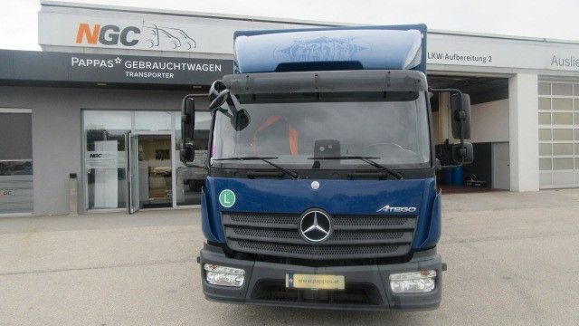 Mercedes-Benz 818L Koffer LBW, 1,5 to, Seitentüre - Kamion vagonetë: foto 2 Mercedes-Benz 818L Koffer LBW, 1,5 to, Seitentüre - Kamion vagonetë: foto 2
