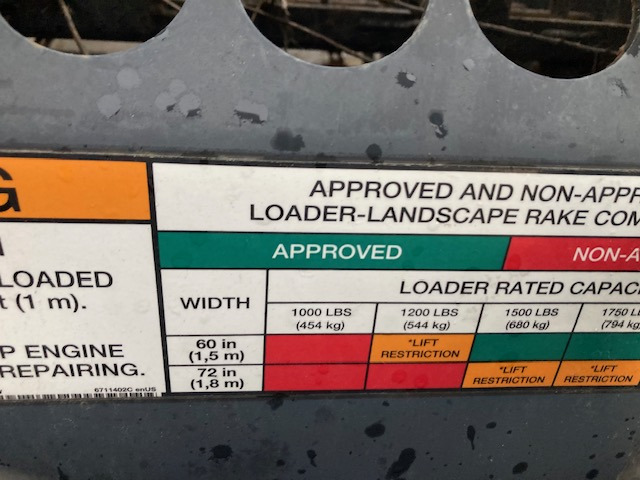 EPIERREUR LANDSCAPE LR 5 B POUR BOB CAT 230 - Kokë për Makineri ndërtimi: foto 4 EPIERREUR LANDSCAPE LR 5 B POUR BOB CAT 230 - Kokë për Makineri ndërtimi: foto 4