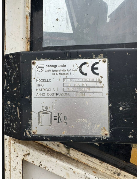 Casagrande B125 - Sondë shpimi: foto 5 Casagrande B125 - Sondë shpimi: foto 5