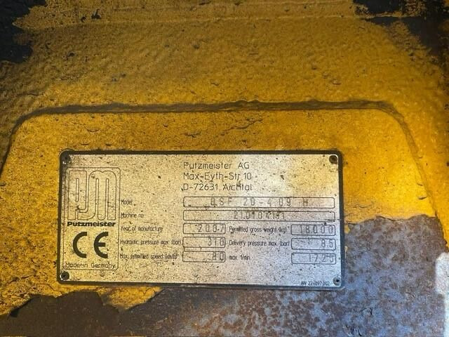 Mercedes-Benz Axor - Pompë stacionare betoni: foto 4 Mercedes-Benz Axor - Pompë stacionare betoni: foto 4