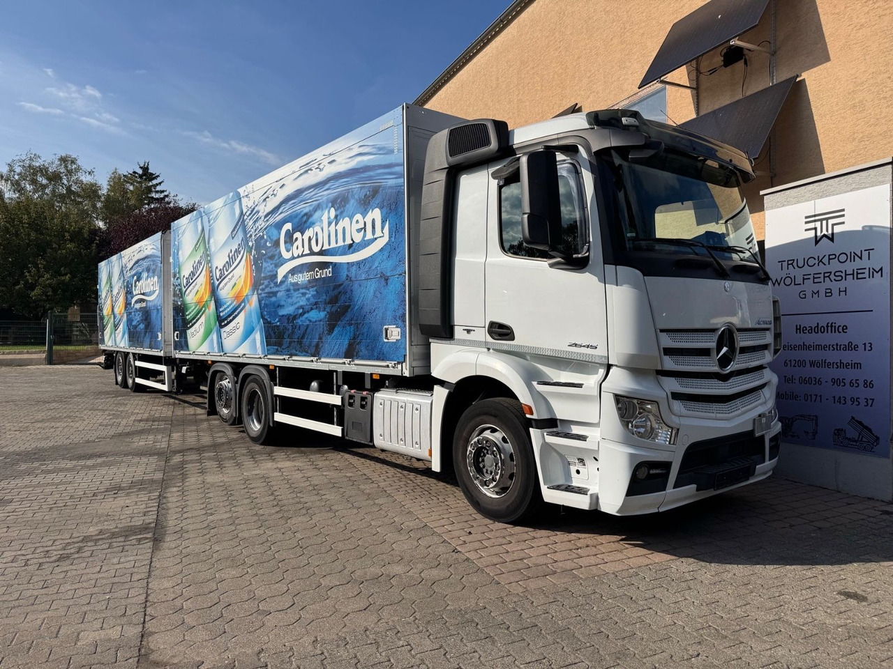 Mercedes-Benz Actros 2645/2xLBW/Retarder/Lenk-Lift/2xAHK - Kamion pijesh: foto 1 Mercedes-Benz Actros 2645/2xLBW/Retarder/Lenk-Lift/2xAHK - Kamion pijesh: foto 1