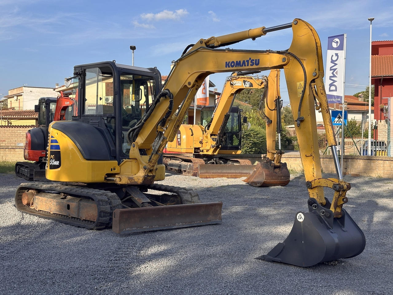 KOMATSU PC55MR-3 - Miniekskavator: foto 1 KOMATSU PC55MR-3 - Miniekskavator: foto 1