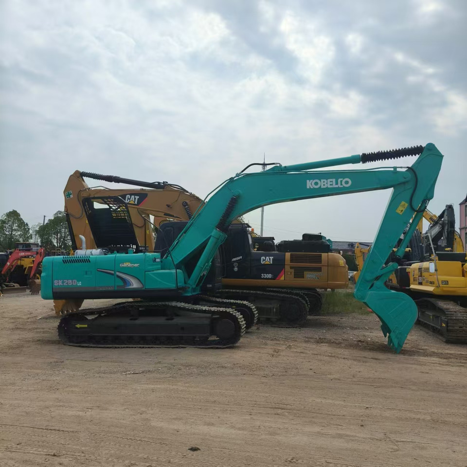 KOBELCO SK260 - Ekskavator me zinxhirë: foto 1 KOBELCO SK260 - Ekskavator me zinxhirë: foto 1