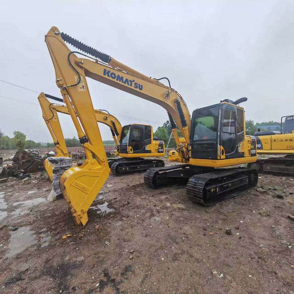 KOMATSU PC120 - Ekskavator me zinxhirë: foto 1 KOMATSU PC120 - Ekskavator me zinxhirë: foto 1