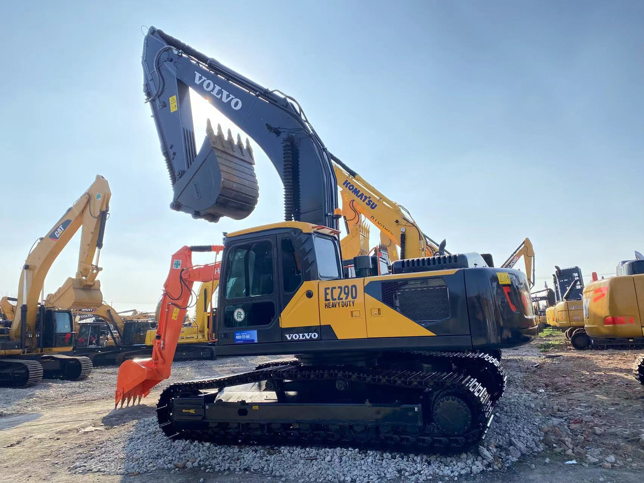 Volvo EC290 - Ekskavator me zinxhirë: foto 1 Volvo EC290 - Ekskavator me zinxhirë: foto 1