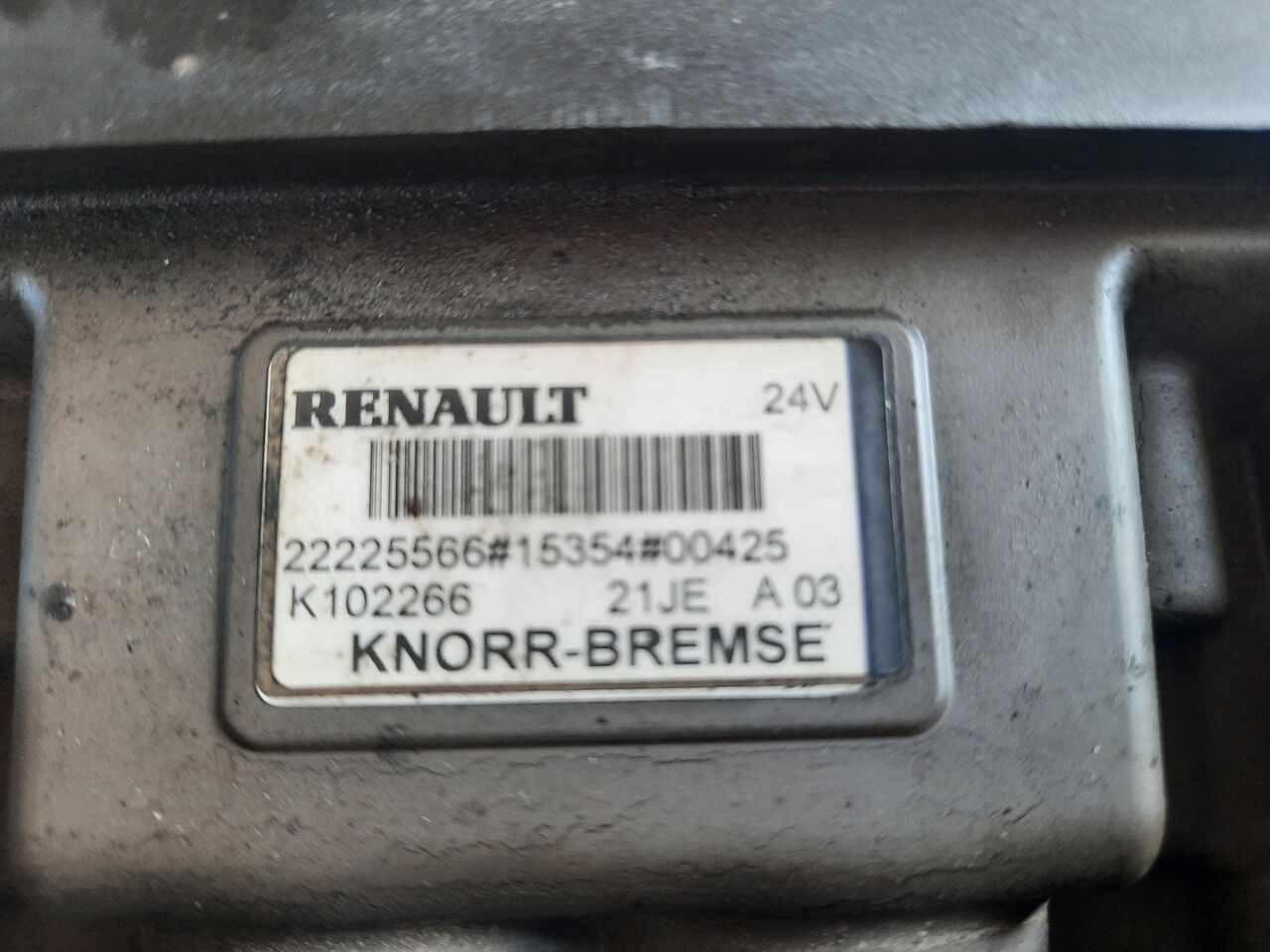 KNORR-BREMSE ZAWÓR EBS TYLNY TYŁ RENAULT GAMA RANGE T RANGE - Valvul frenave për Kamioni: foto 3 KNORR-BREMSE ZAWÓR EBS TYLNY TYŁ RENAULT GAMA RANGE T RANGE - Valvul frenave për Kamioni: foto 3