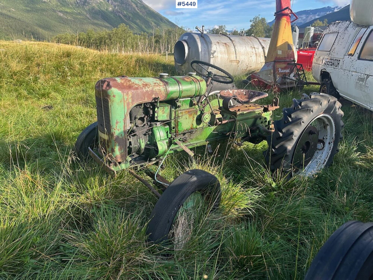 1950 Holder B10/D veteran tractor. Rep object. - Traktor: foto 1 1950 Holder B10/D veteran tractor. Rep object. - Traktor: foto 1