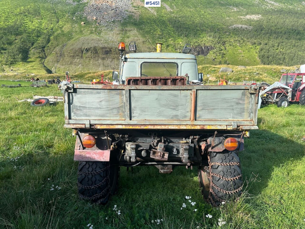 1967 Mercedes-Benz Unimog 406 - Kamion me karroceri të hapur: foto 4 1967 Mercedes-Benz Unimog 406 - Kamion me karroceri të hapur: foto 4