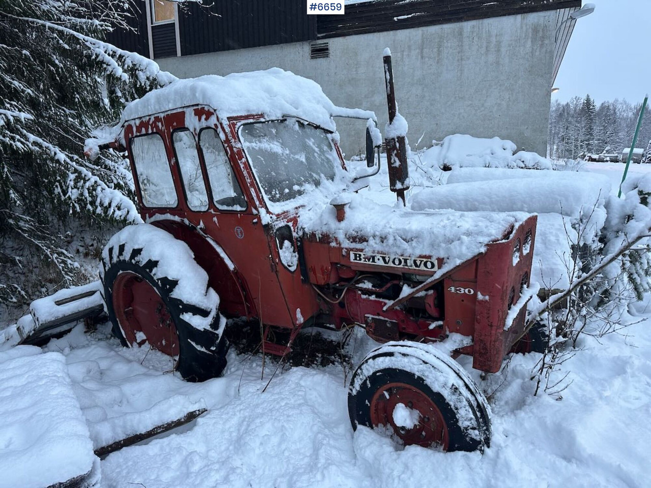 1971 Volvo BM 430 tractor. - Traktor: foto 1 1971 Volvo BM 430 tractor. - Traktor: foto 1