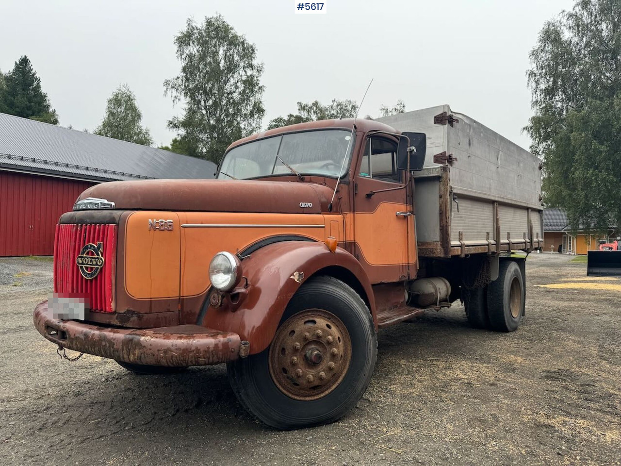 1971 Volvo N86 - Kamion me karroceri të hapur: foto 1 1971 Volvo N86 - Kamion me karroceri të hapur: foto 1