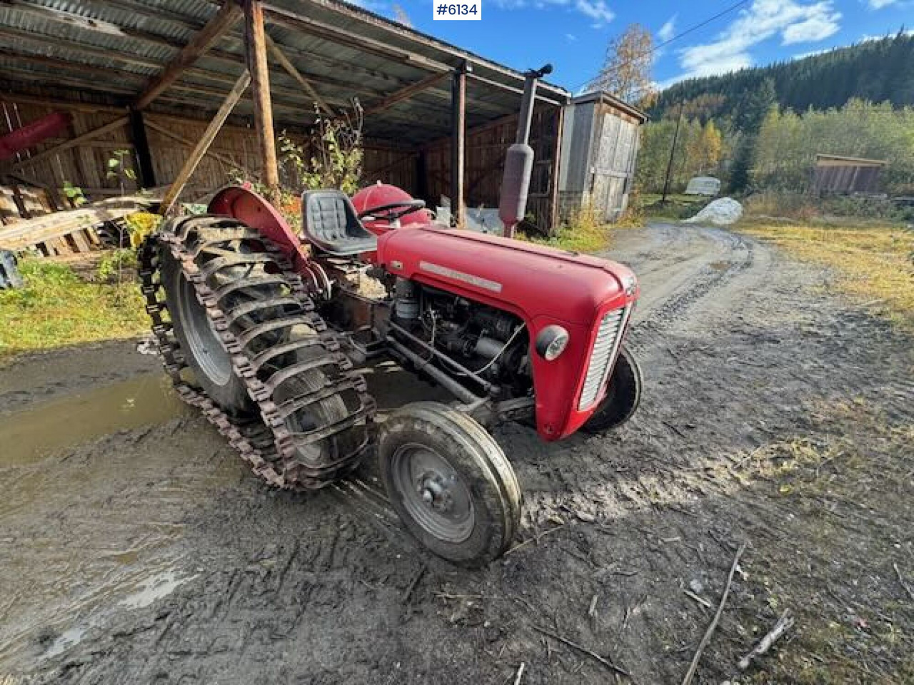 1973 Massey Ferguson 35 with tracks. WATCH VIDEO! - Traktor: foto 5 1973 Massey Ferguson 35 with tracks. WATCH VIDEO! - Traktor: foto 5