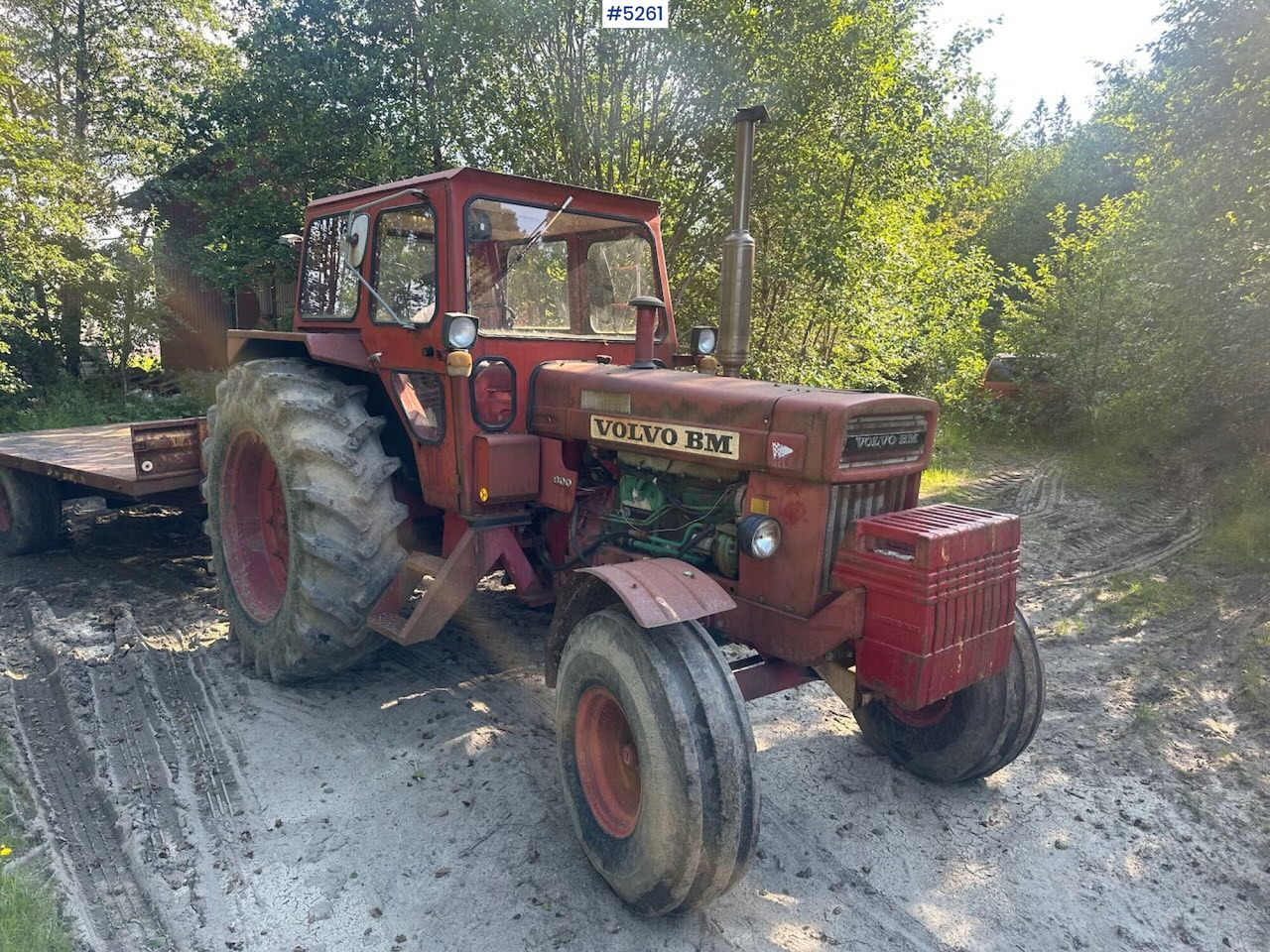 1974 Volvo BM 800 4x2 tractor. SEE VIDEO. - Traktor: foto 3 1974 Volvo BM 800 4x2 tractor. SEE VIDEO. - Traktor: foto 3