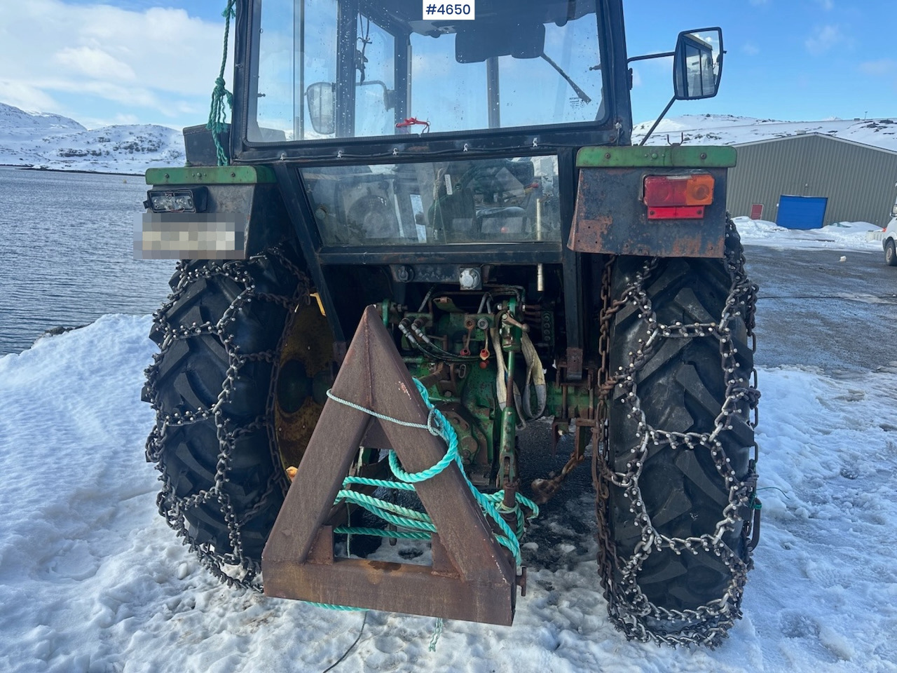 1981 John Deere 2040 w/ loader, triangle, snow blower, pallet forks and hydraulic unit. WATCH VIDEO. - Traktor: foto 5 1981 John Deere 2040 w/ loader, triangle, snow blower, pallet forks and hydraulic unit. WATCH VIDEO. - Traktor: foto 5