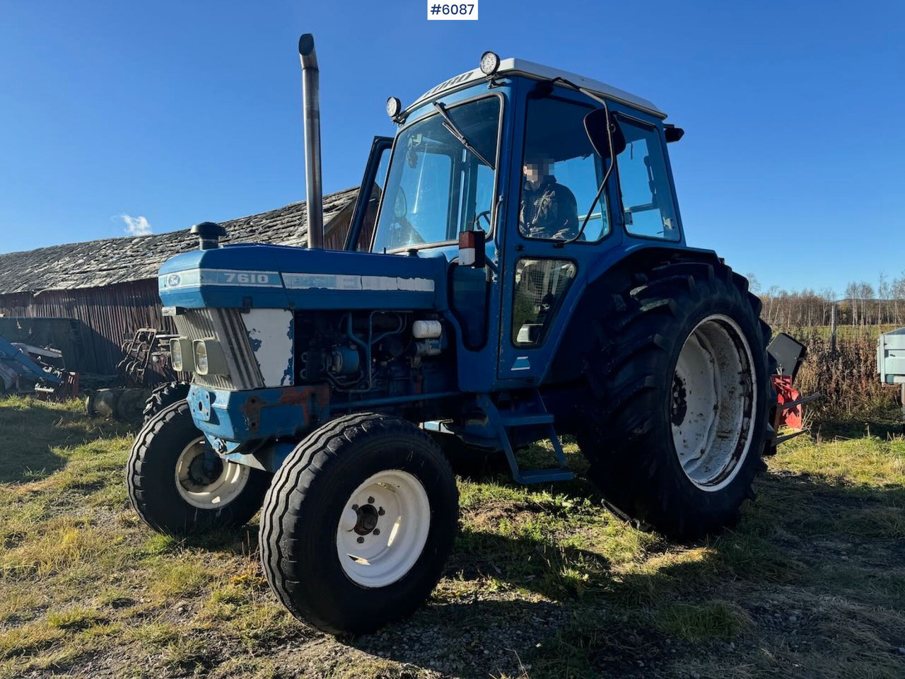 1982 Ford 7610 4X4 - Traktor: foto 1 1982 Ford 7610 4X4 - Traktor: foto 1