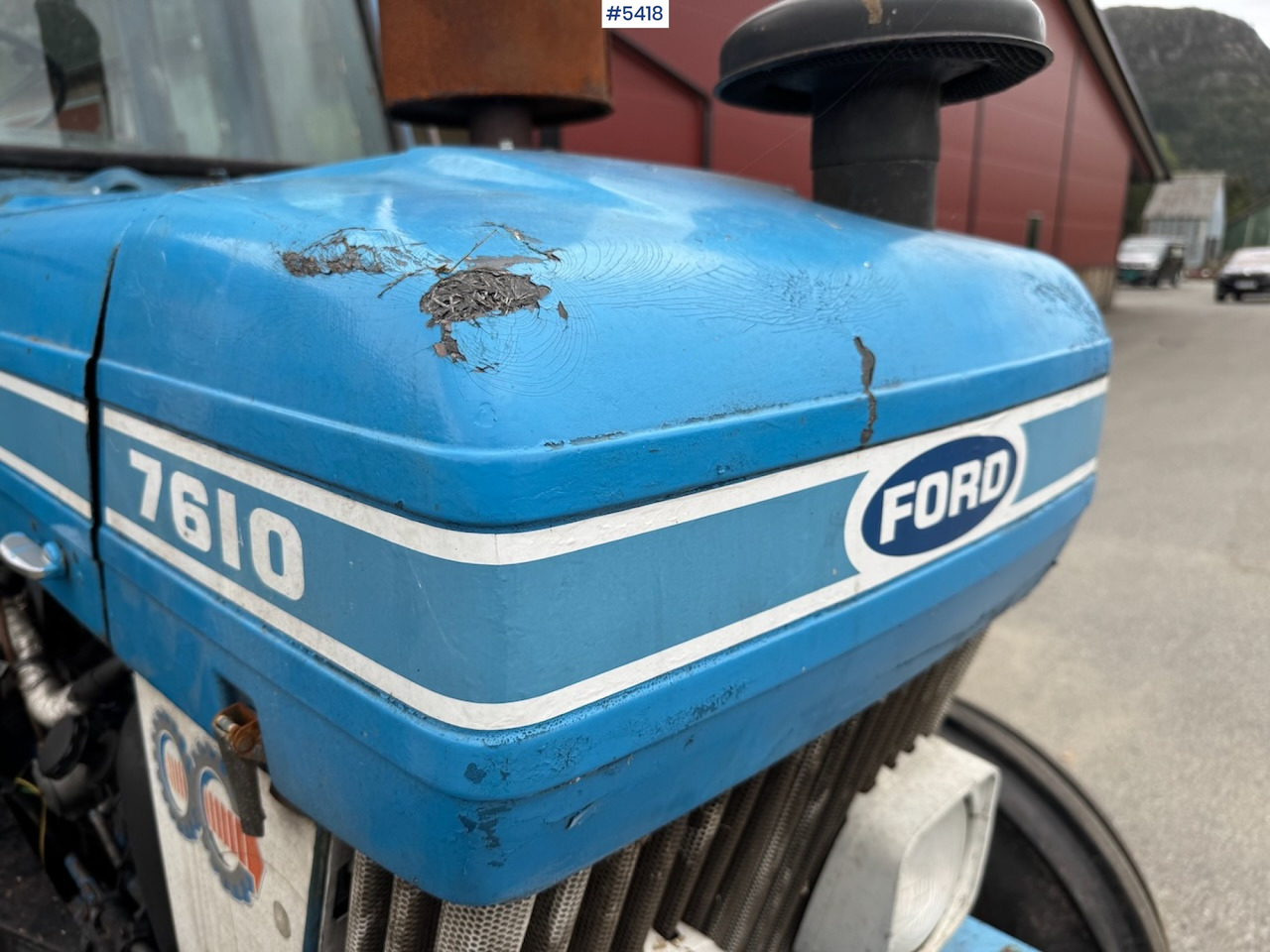 Traktor 1982 Ford 7610 w/ front loader.: foto 10