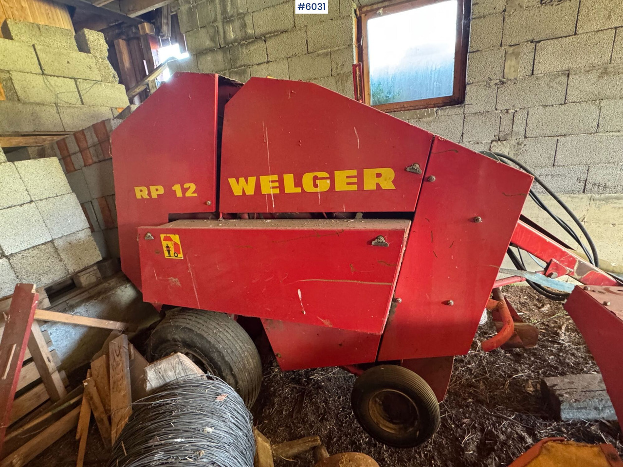 1983 Welger RP 12 round baler - Barkthyese: foto 4 1983 Welger RP 12 round baler - Barkthyese: foto 4